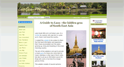 Desktop Screenshot of laos-guide-999.com